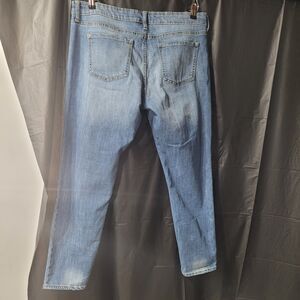 Gap Womens Jeans 14 Blue Real Straight Fit Slim Street Wear 5 Pocket